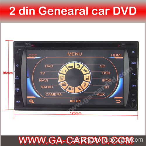 Special Car DVD Player for Universal 2DIN with GPS, Bluetooth. (CY-6623)